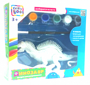 Фигурка динозавра для раскрашивания (Kribly Boo, 62024)